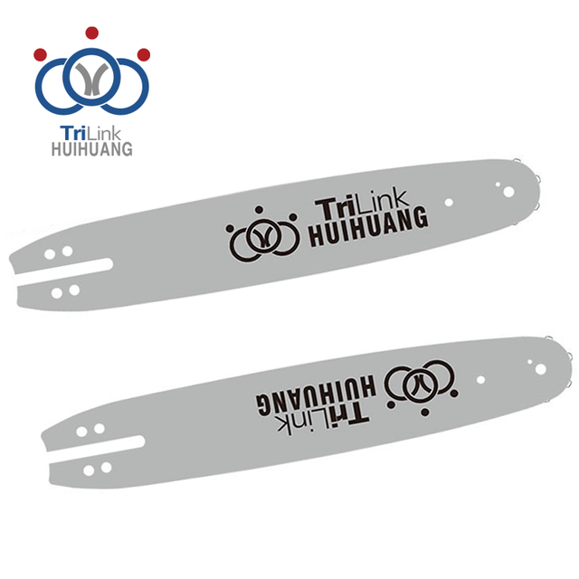 Maßgeschneiderte Maschinenführungsstange aus massivem Stahl mit harter Nase für Sägeketten